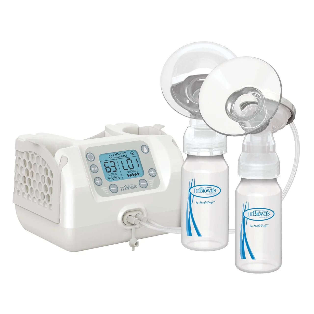 Natural Flow Customflow Hospital Strength Double Electric Breast Pump, Adjustable Settings