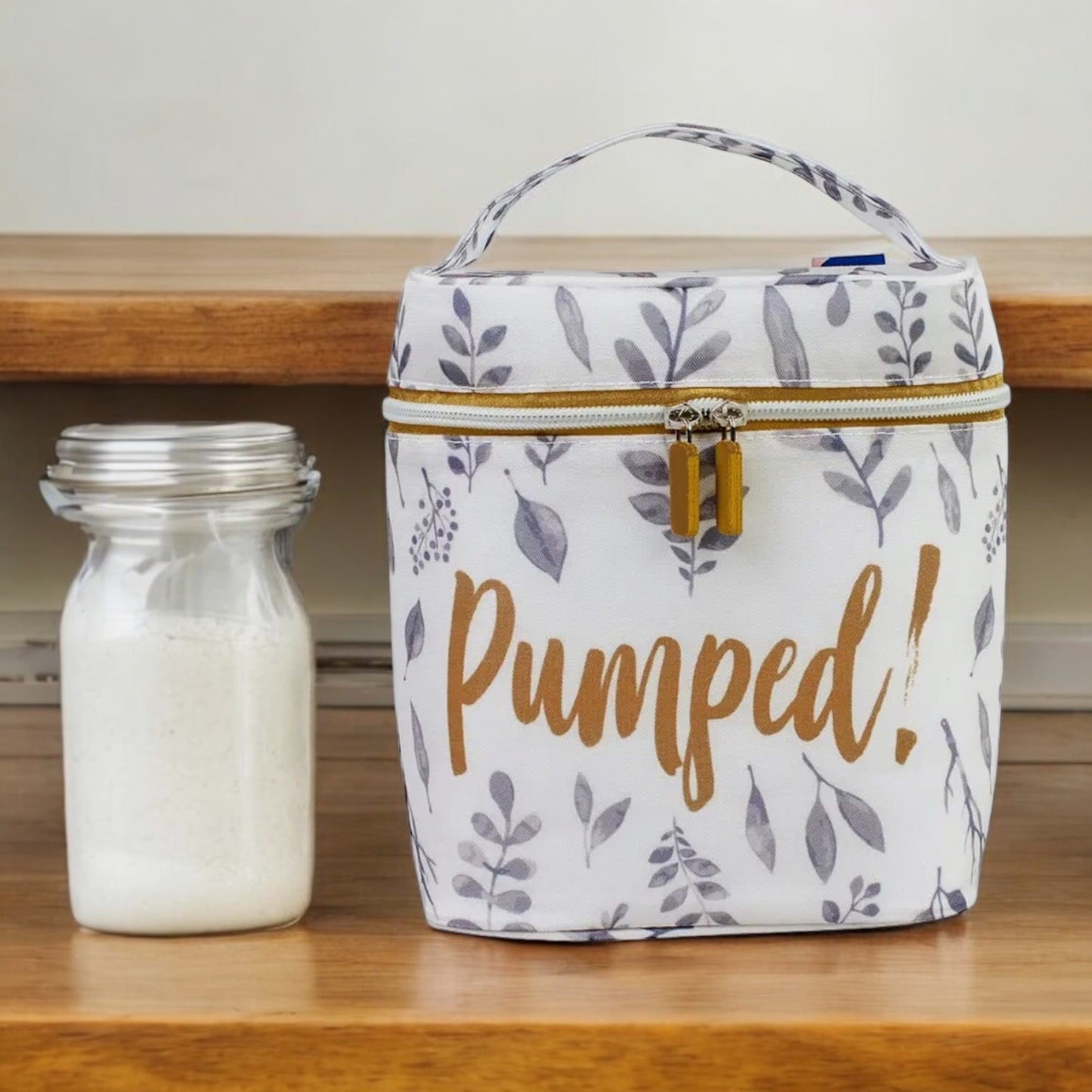 “Pumped” Insulated Bottle Bag