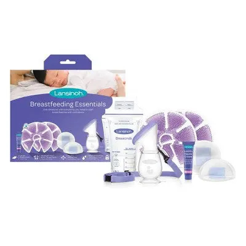 Lansinoh Breastfeeding Essentials Kit for Nursing Moms