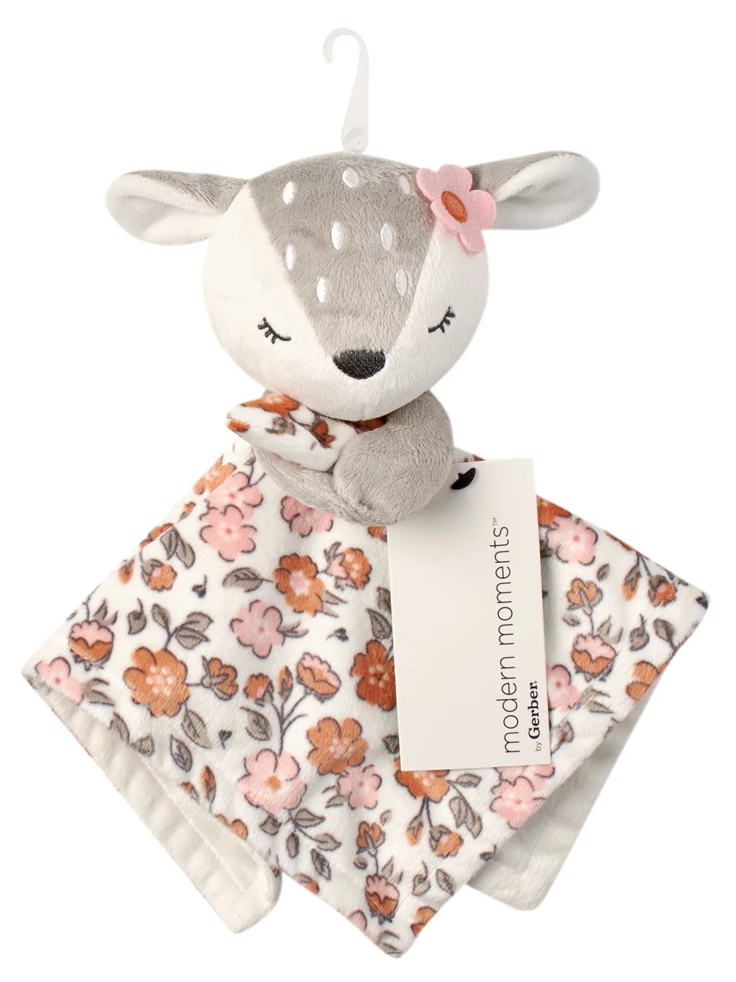 by Gerber Baby & Toddler Girl or Boy Gender Neutral Plush Security Blanket, Deer