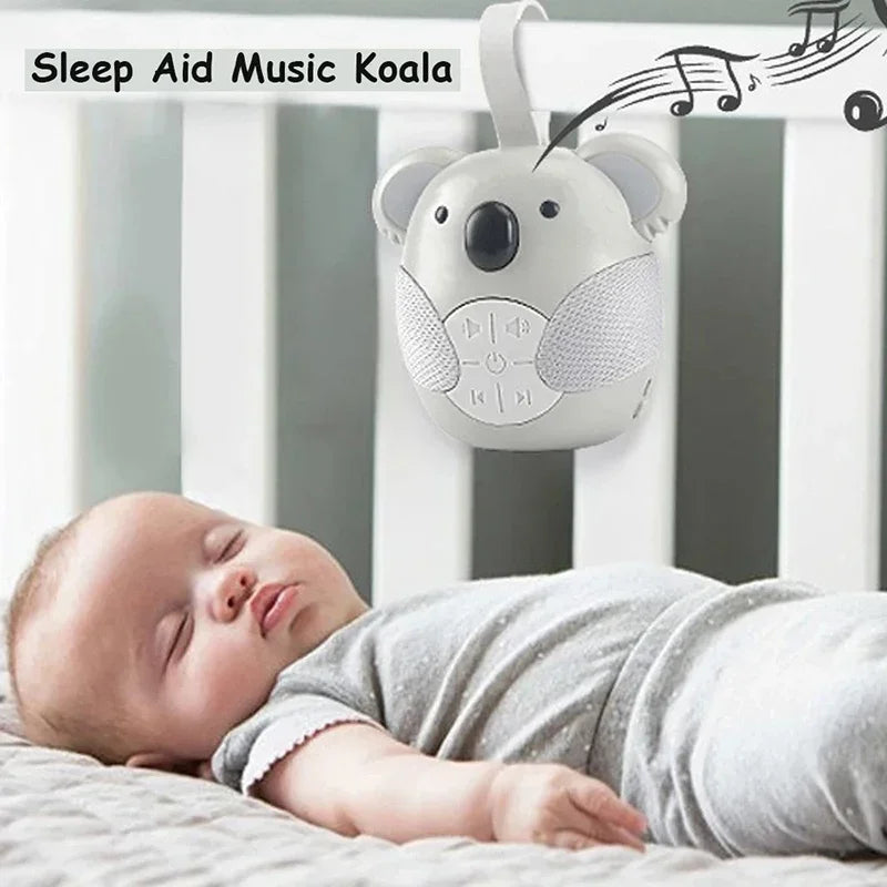 Newborn White Noise Machine Baby Sleeping Monitors Sleep Soother Infant Koala Music Soother Noise Sound Machine for Toddlers